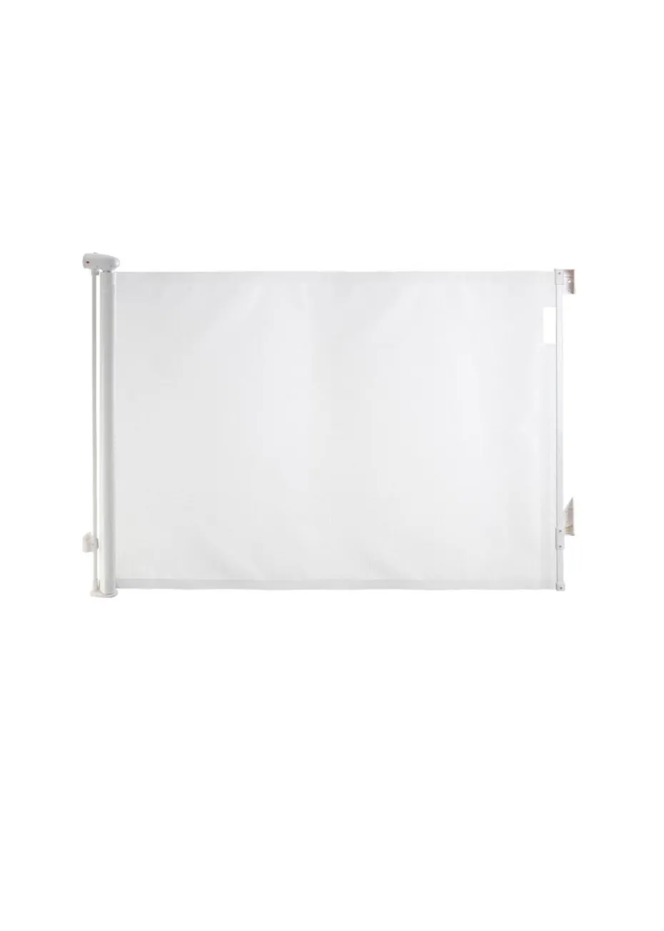 Dreambaby White Retractable Mesh Roller Gate