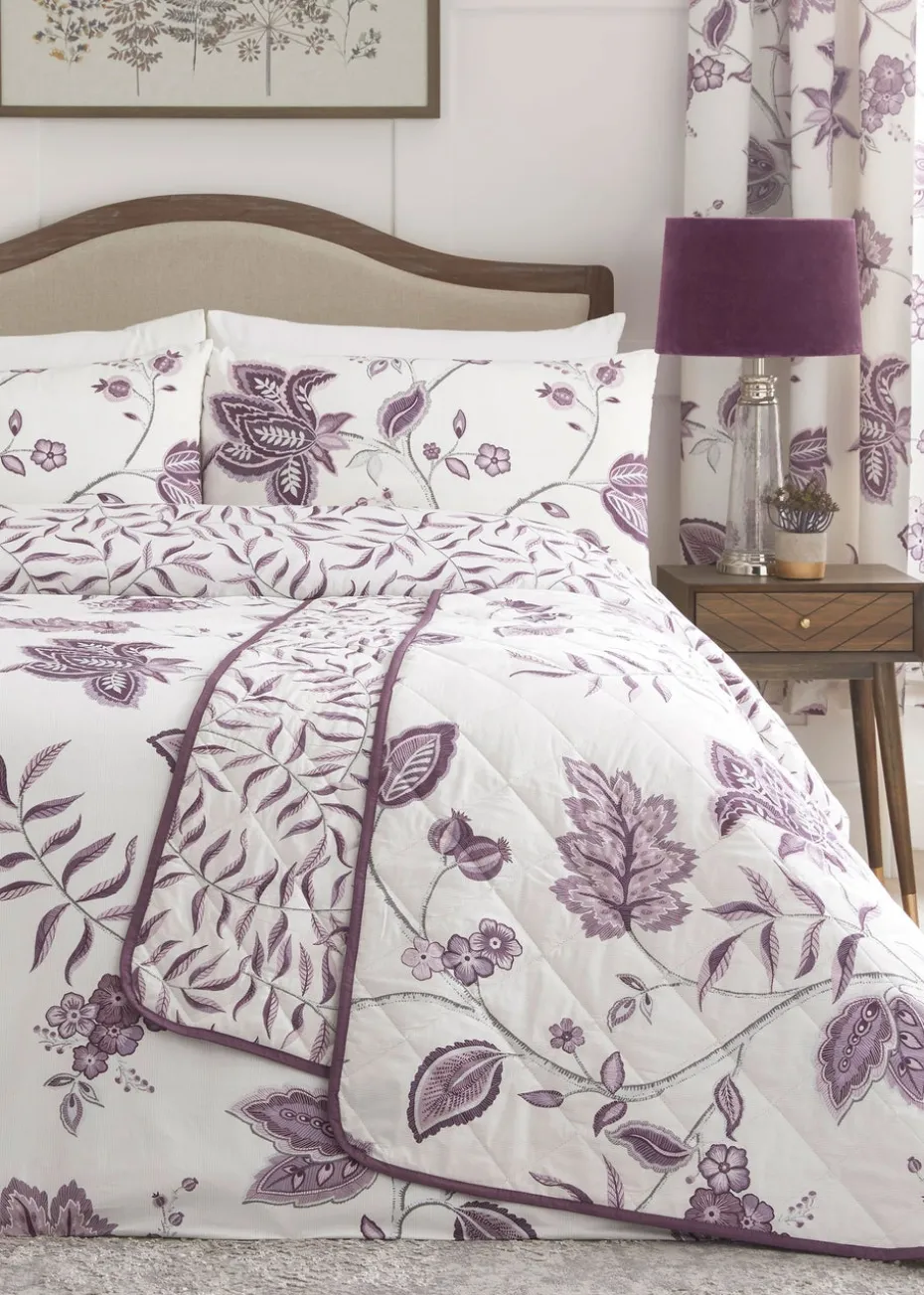 Dreams & Drapes Design Samira Purple Duvet Cover Set