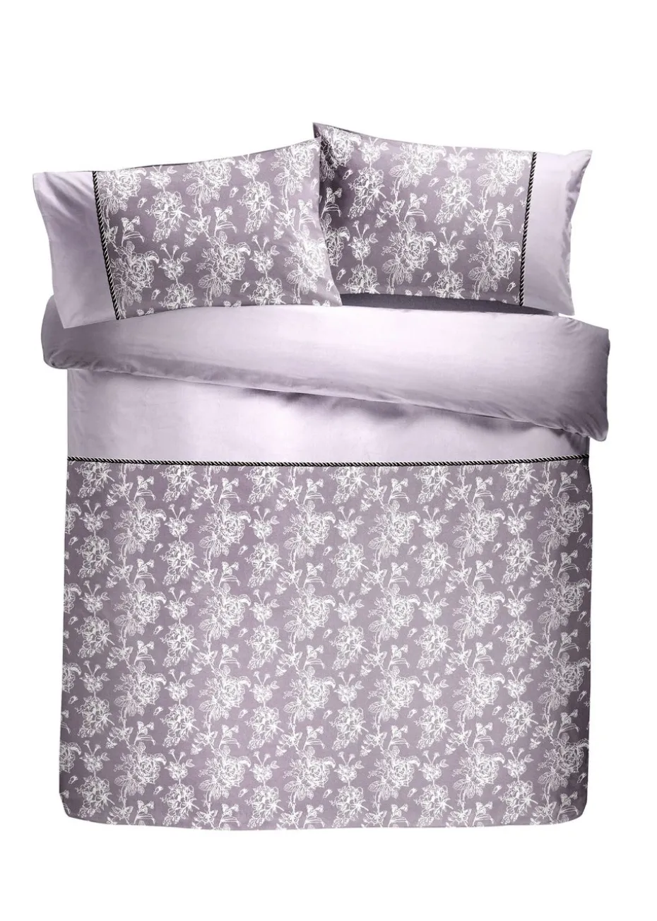 Dreams & Drapes Jasmine Purple Duvet Cover Set