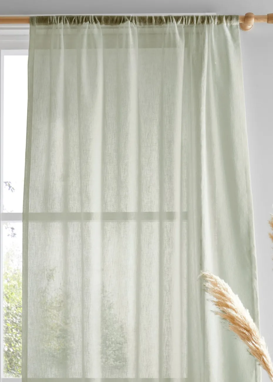 Drift Home Kayla Green Voile Panel