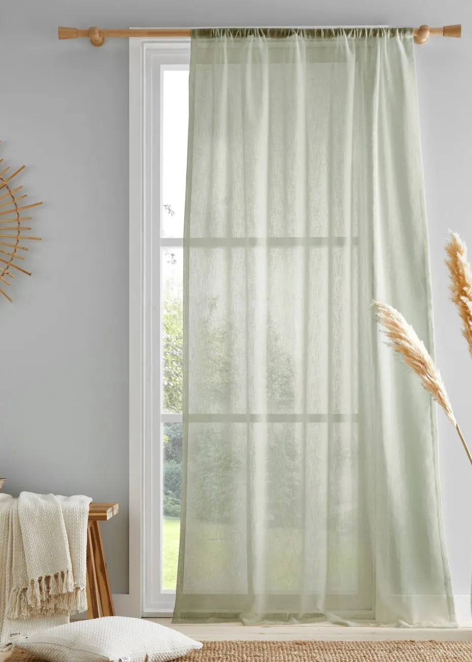 Drift Home Kayla Green Voile Panel