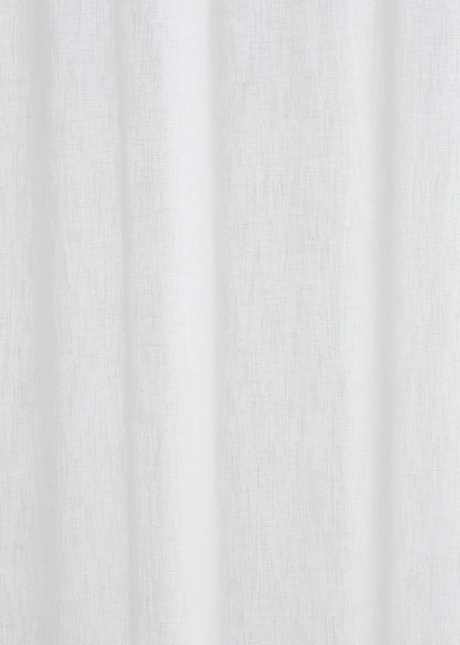Drift Home Kayla White Voile Panel