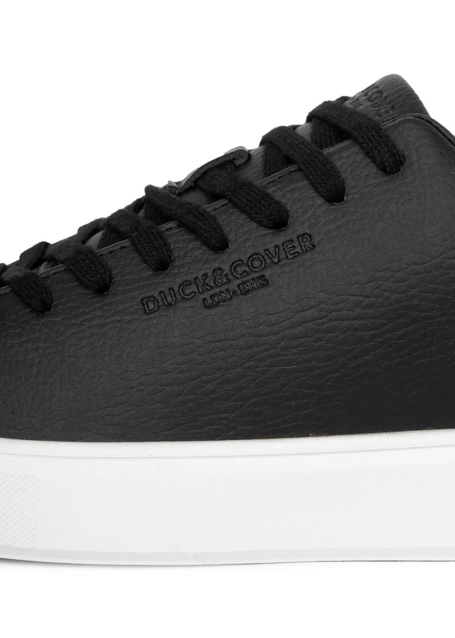 Duck & Cover Black Kremes Trainers