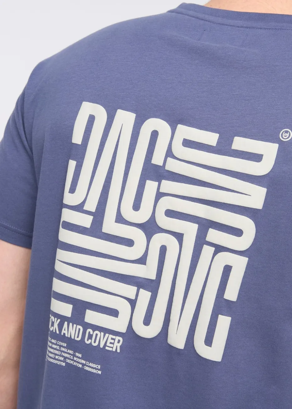 Duck & Cover Navy Tremake T-Shirt