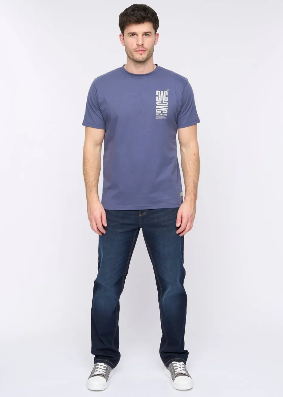 Duck & Cover Navy Tremake T-Shirt