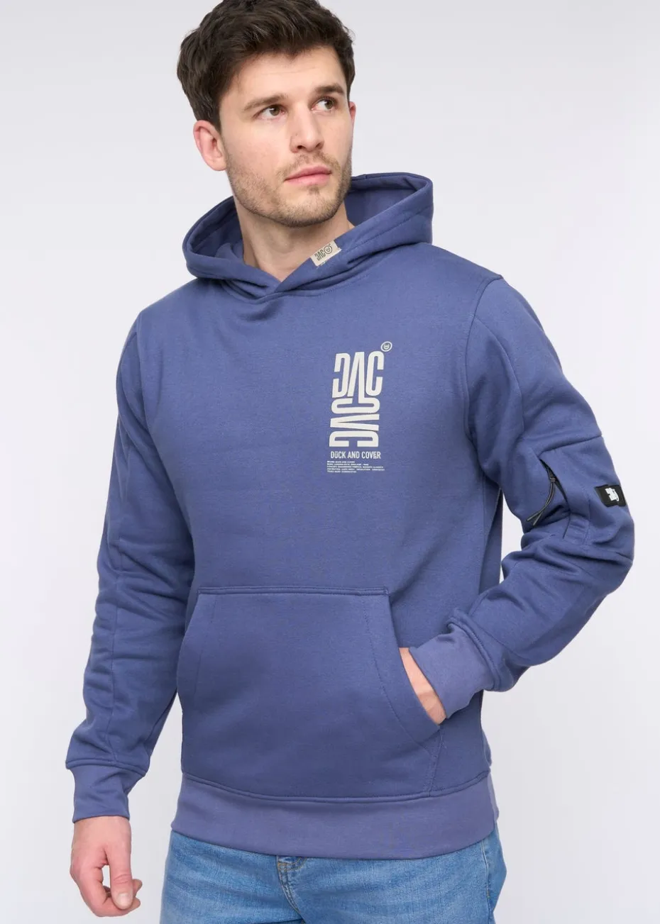 Duck & Cover Navy Tremake Hoodie