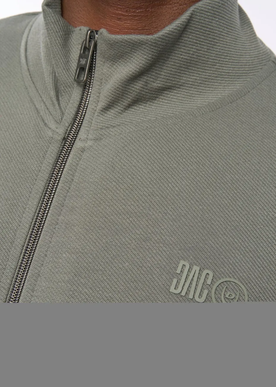 Duck & Cover Olive Hannings Zip Thru Hoodie