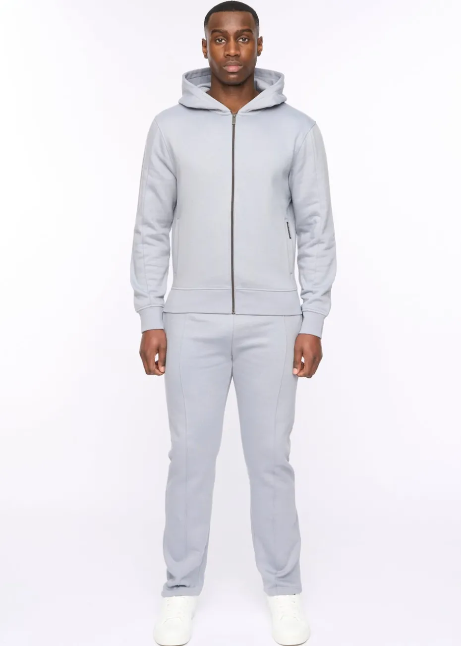 Duck & Cover Steel Blue Chemtars Zip Thru Hoodie