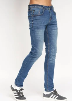 Duck & Cover Stone Wash Tranfold Slim Fit Jeans