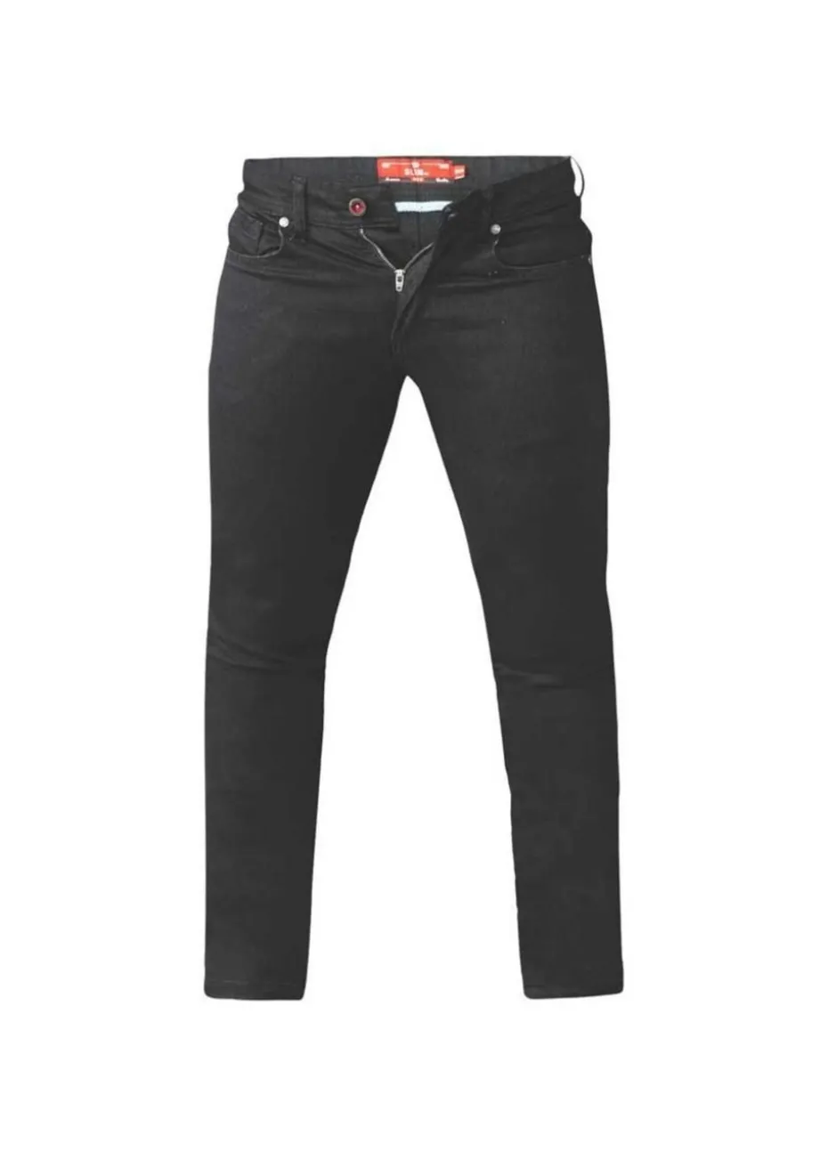 Duke Black Claude Stretch Stretch Kingsize Jeans