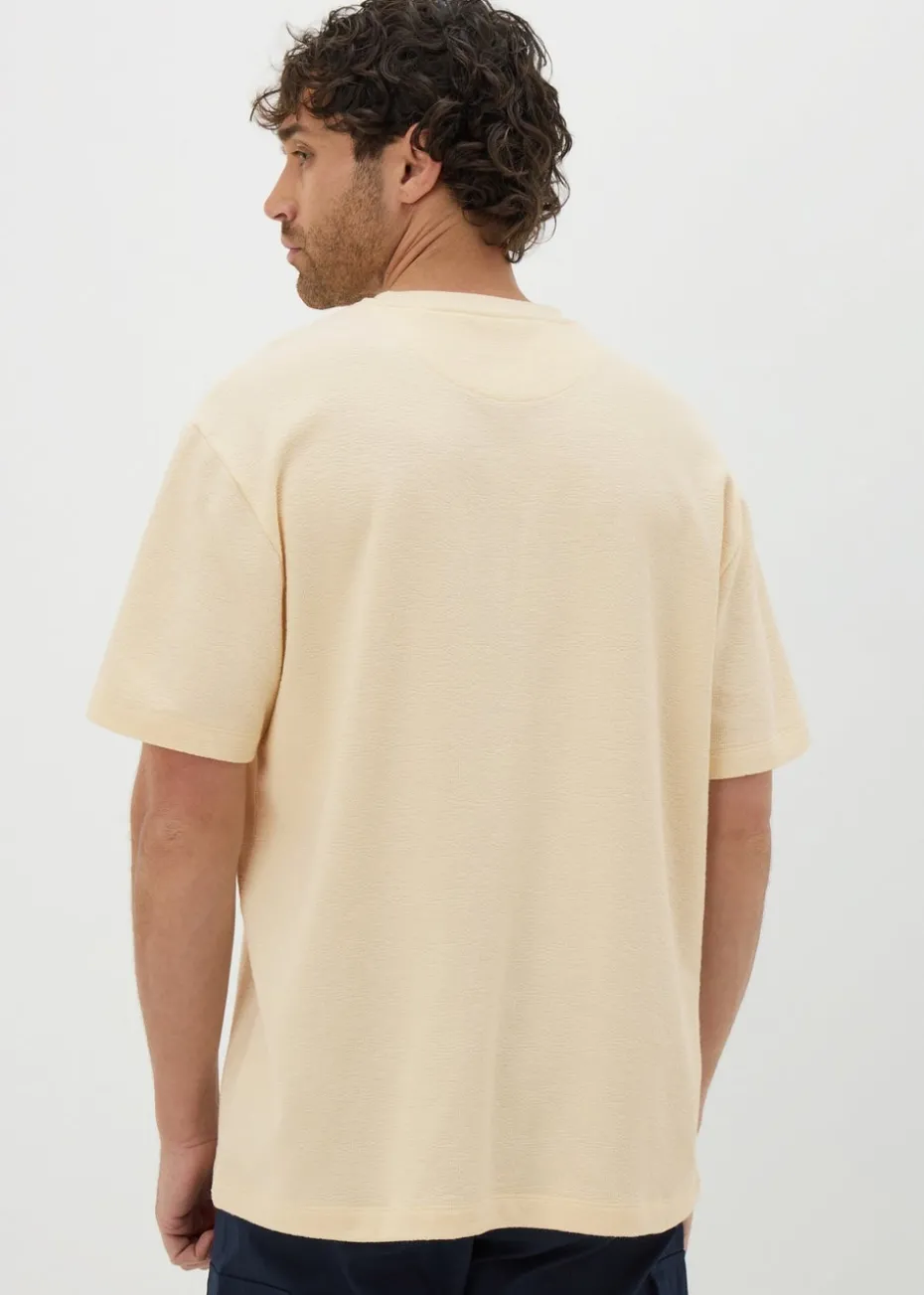 Ecru Project Collective Textured T-Shirt