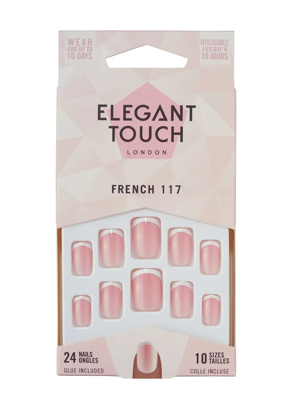 Elegant Touch French Pink Nails 117