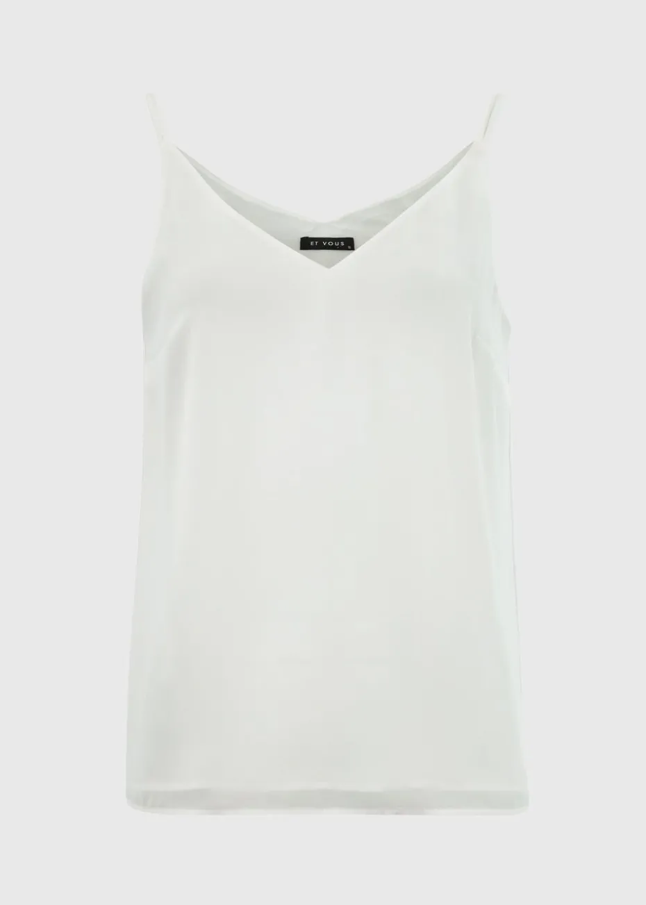 Et Vous Cream Cami Top