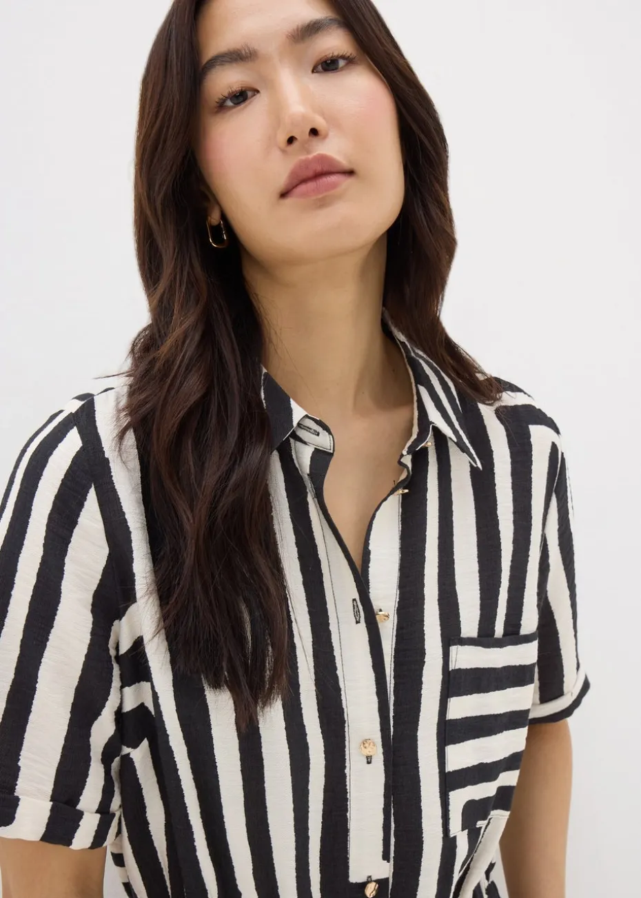Et Vous Monochrome Geo Jumpsuit