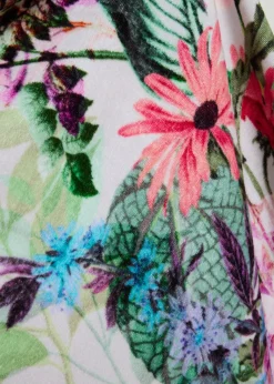 Floral Beach Towel
