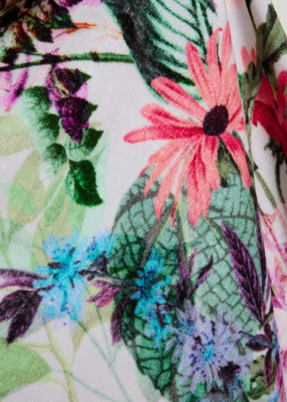 Floral Beach Towel