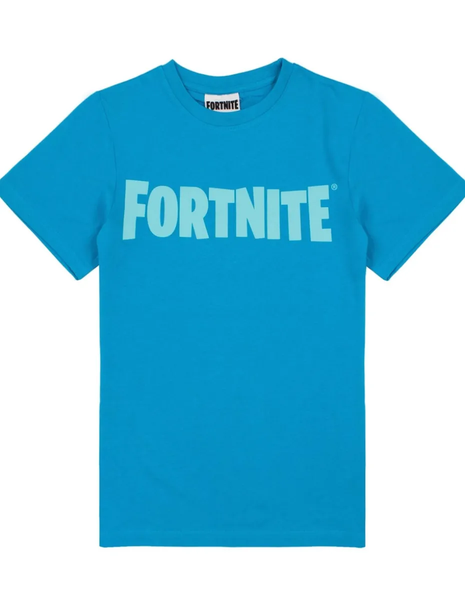 Fortnite Kids Logo Blue T-Shirt