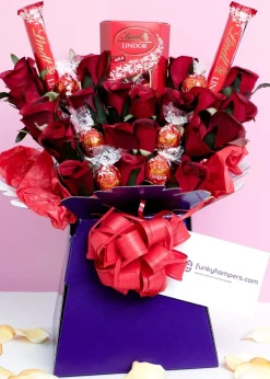 Funky Hampers Lindor Chocolate Bouquet