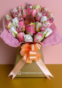 Funky Hampers Pink Lemonade & Lindor Bouquet