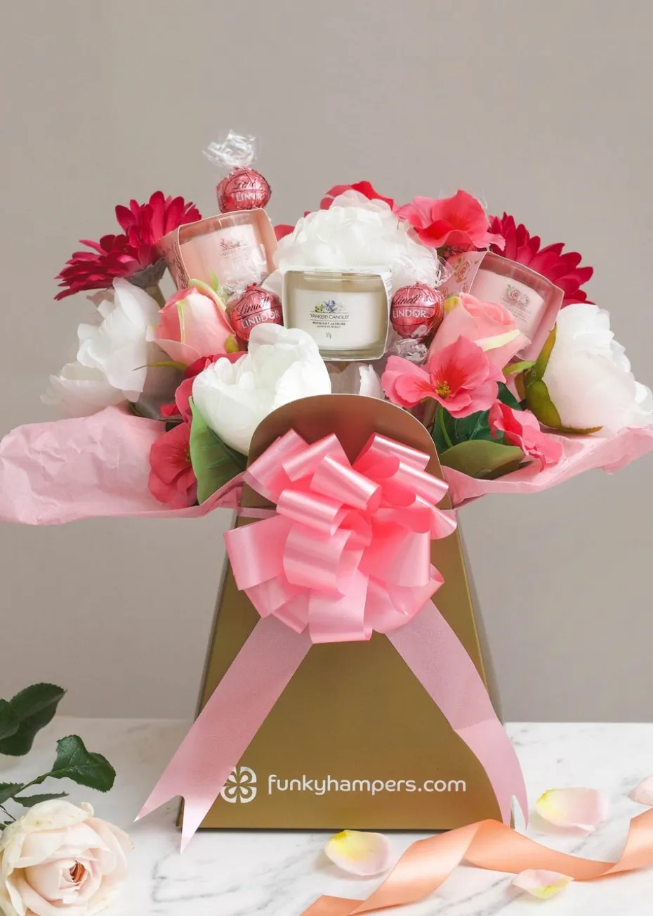 Funky Hampers Pretty In Pink Bouquet