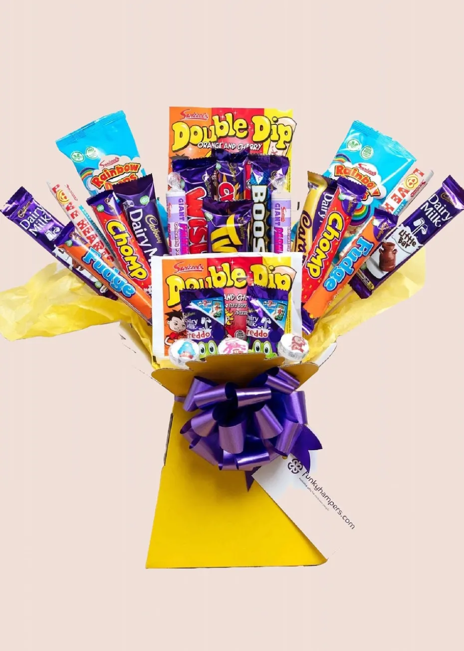 Funky Hampers Vegetarian Sweet & Chocolate Bouquet