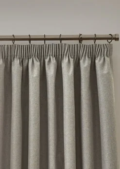 furn. Dawn 100% Blackout Thermal Pencil Pleat Curtains
