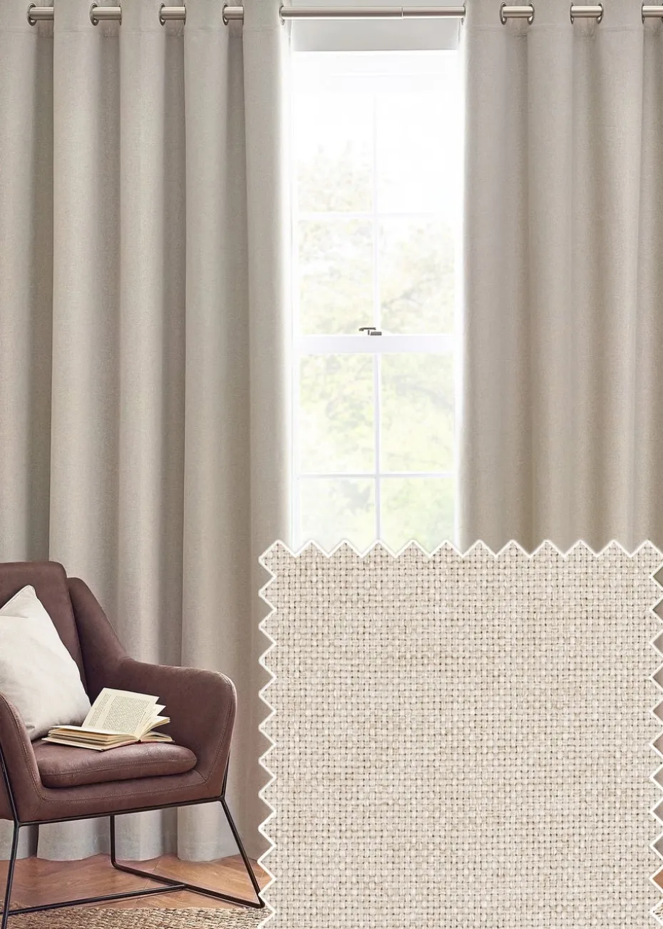 furn. Dawn 100% Blackout Thermal Eyelet Curtains