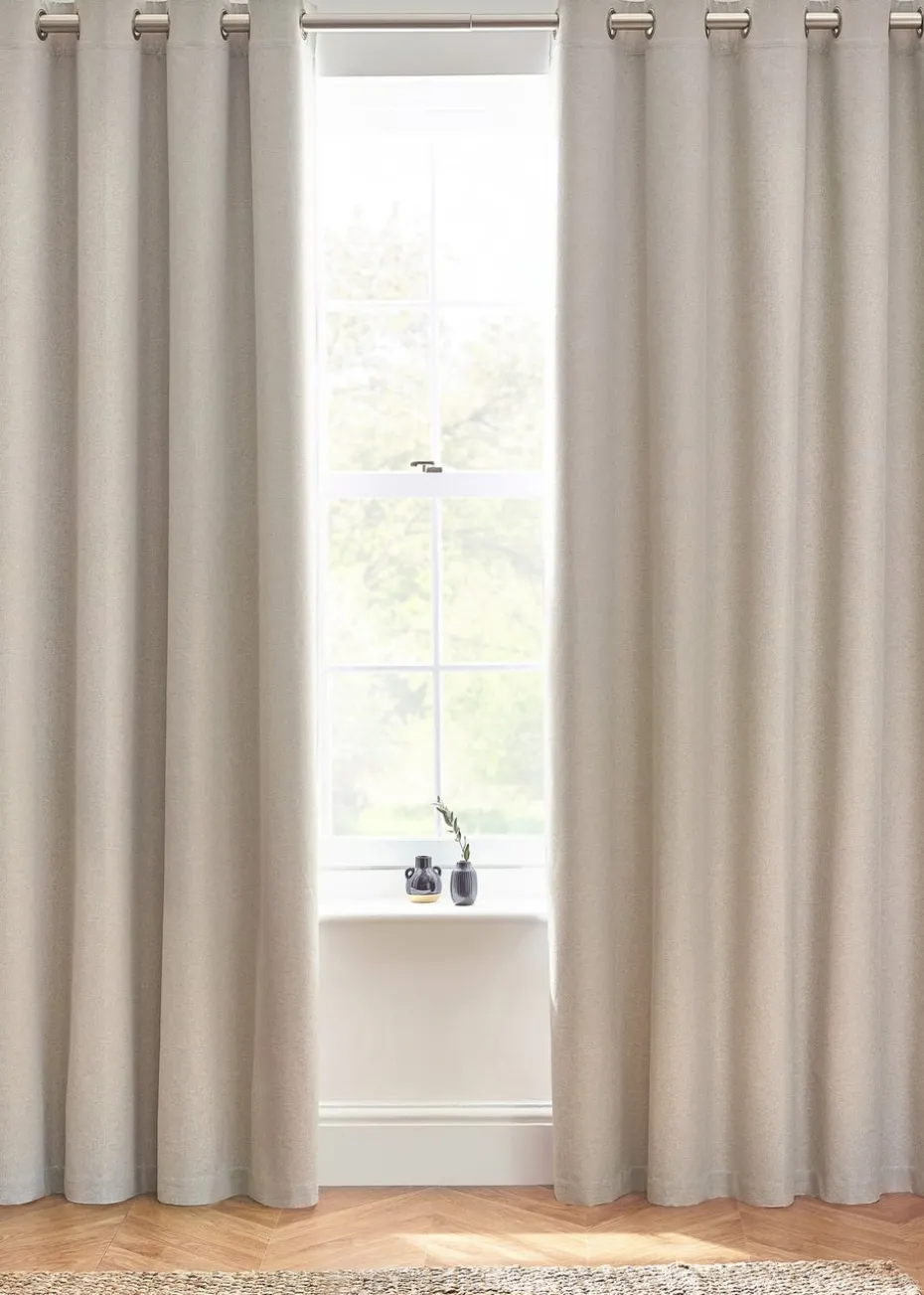 furn. Dawn 100% Blackout Thermal Eyelet Curtains