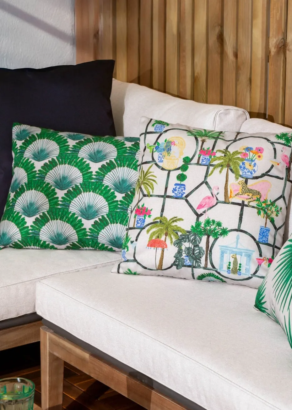 furn. Green Dellacorte Printed Outdoor Outdoor Cushion