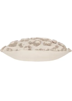 furn. Natural Maeve Tufted Cotton Filled Cushion (30cm x 50cm)