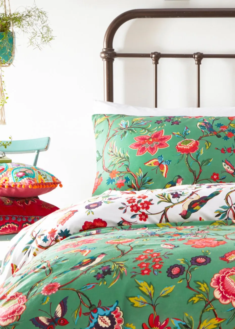 furn. Pomelo Tropical Floral Duvet Cover Set