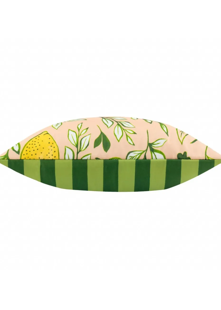furn. Rust Citronello Printed Outdoor Outdoor Cushion