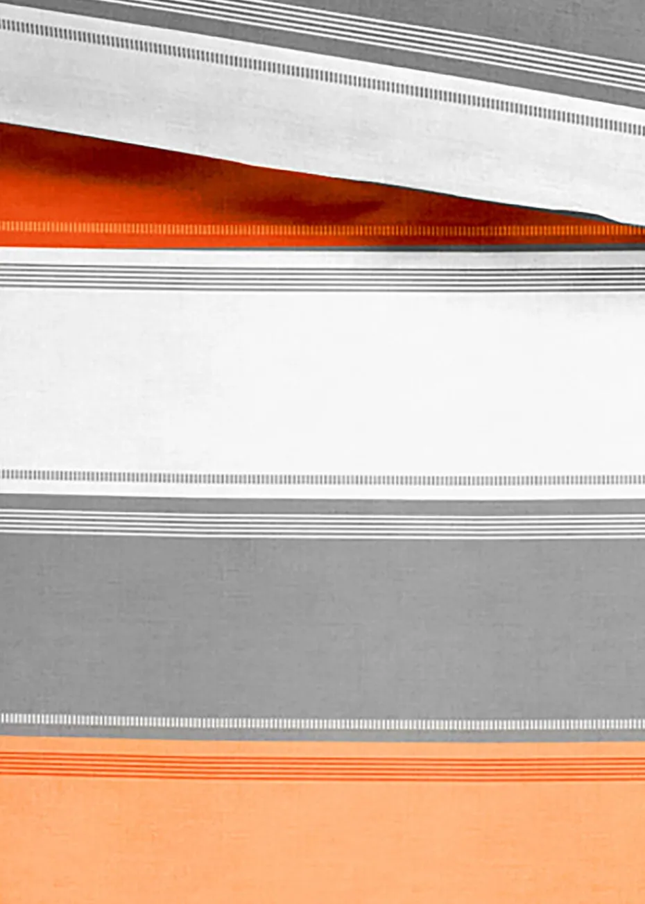 Fusion Betley Orange Duvet Cover Set