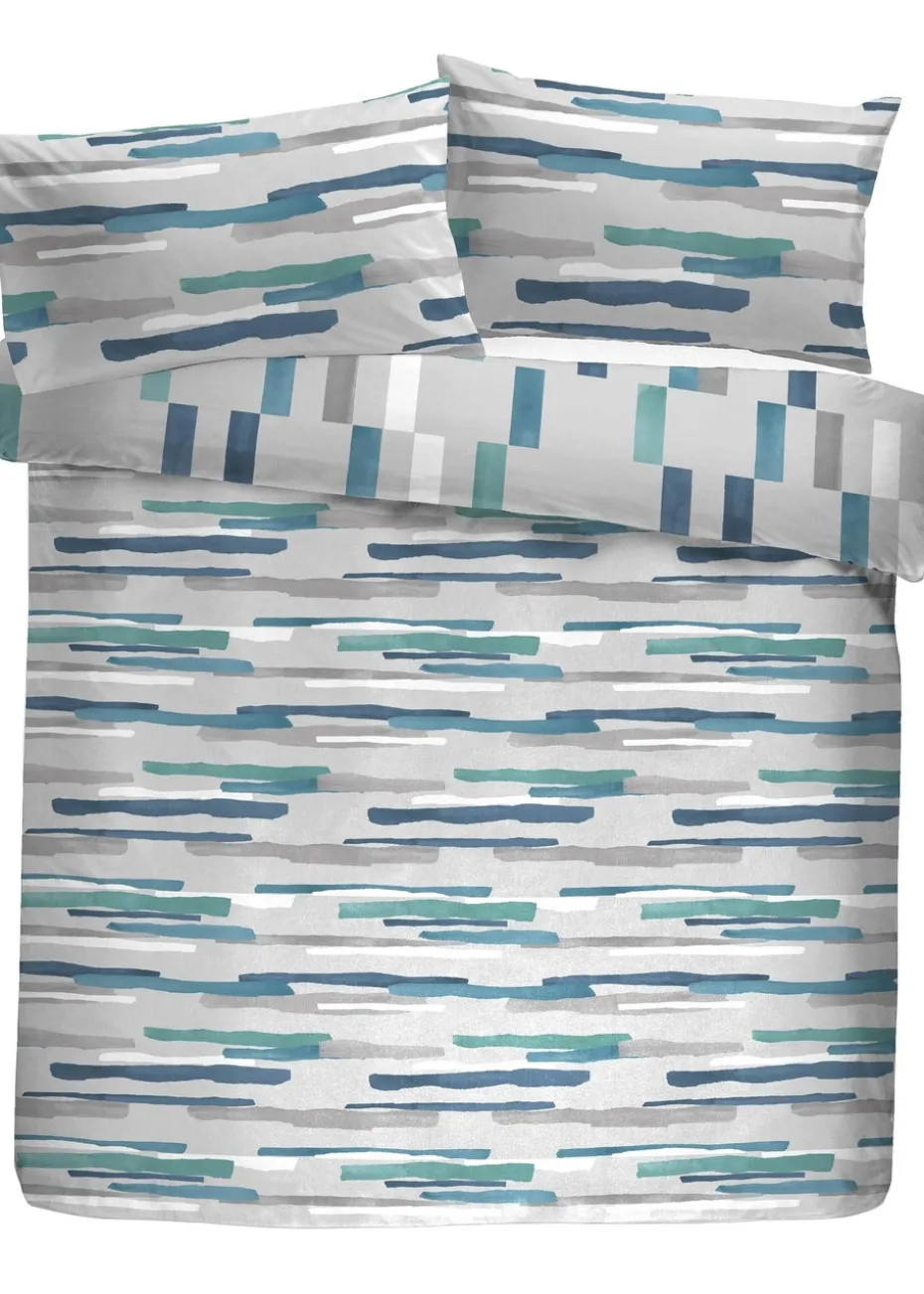 Fusion Clifton Blue Duvet Cover Set