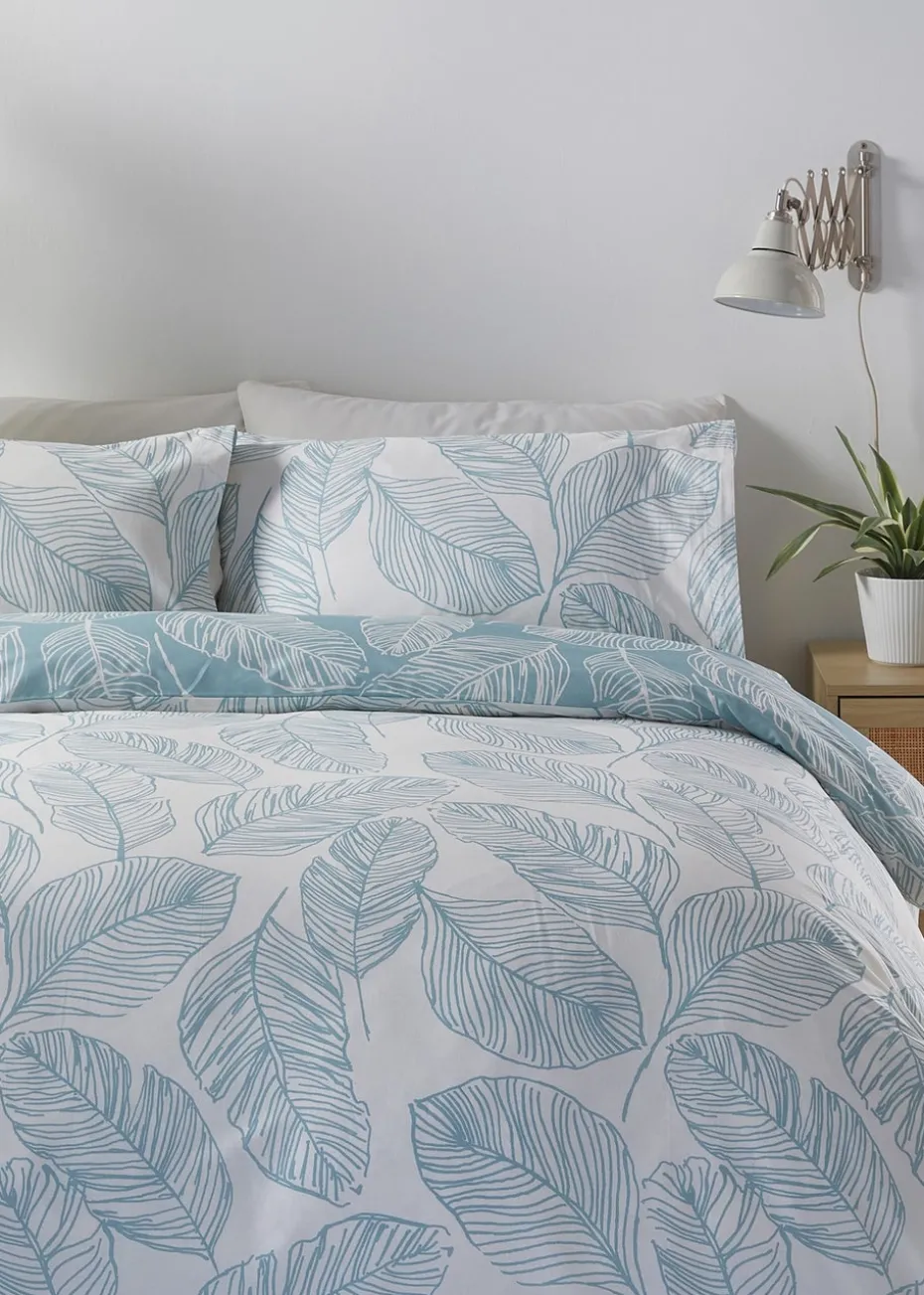 Fusion Matteo Blue Duvet Cover Set