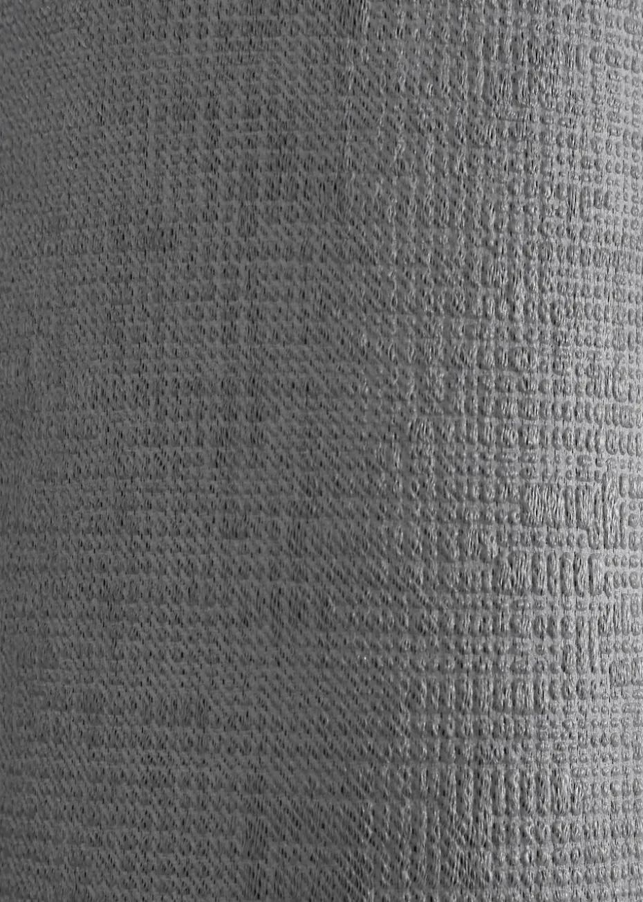 Fusion Strata Dimout Silver Eyelet Curtains
