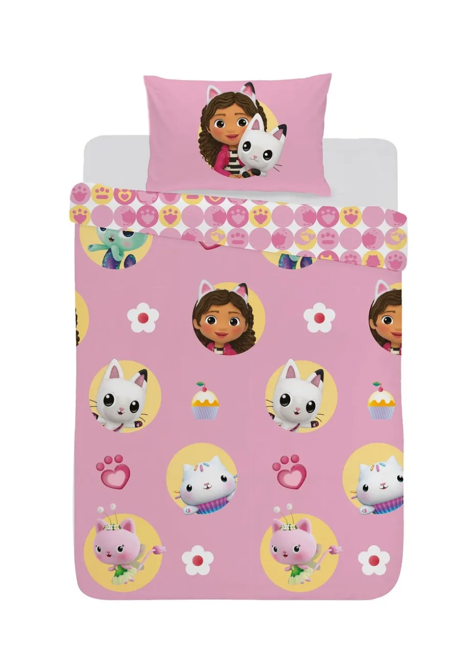 Gabby's Dollhouse Pink Bed Set