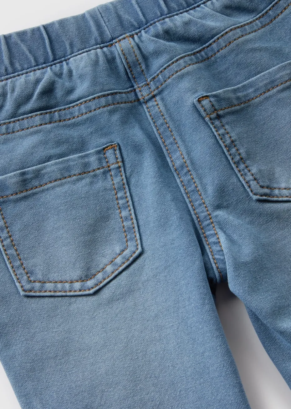 Girls Light Blue Jeggings (1-7yrs)
