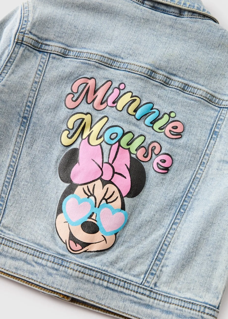 Girls Minnie Mouse Denim Jacket (1-7yrs)