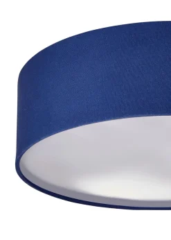 Glow Flush Ceiling 3 Light Navy (12cm x 40cm)