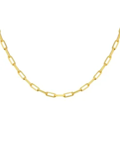 Golden Moments Sterling Silver Gold Plated Paper Chain