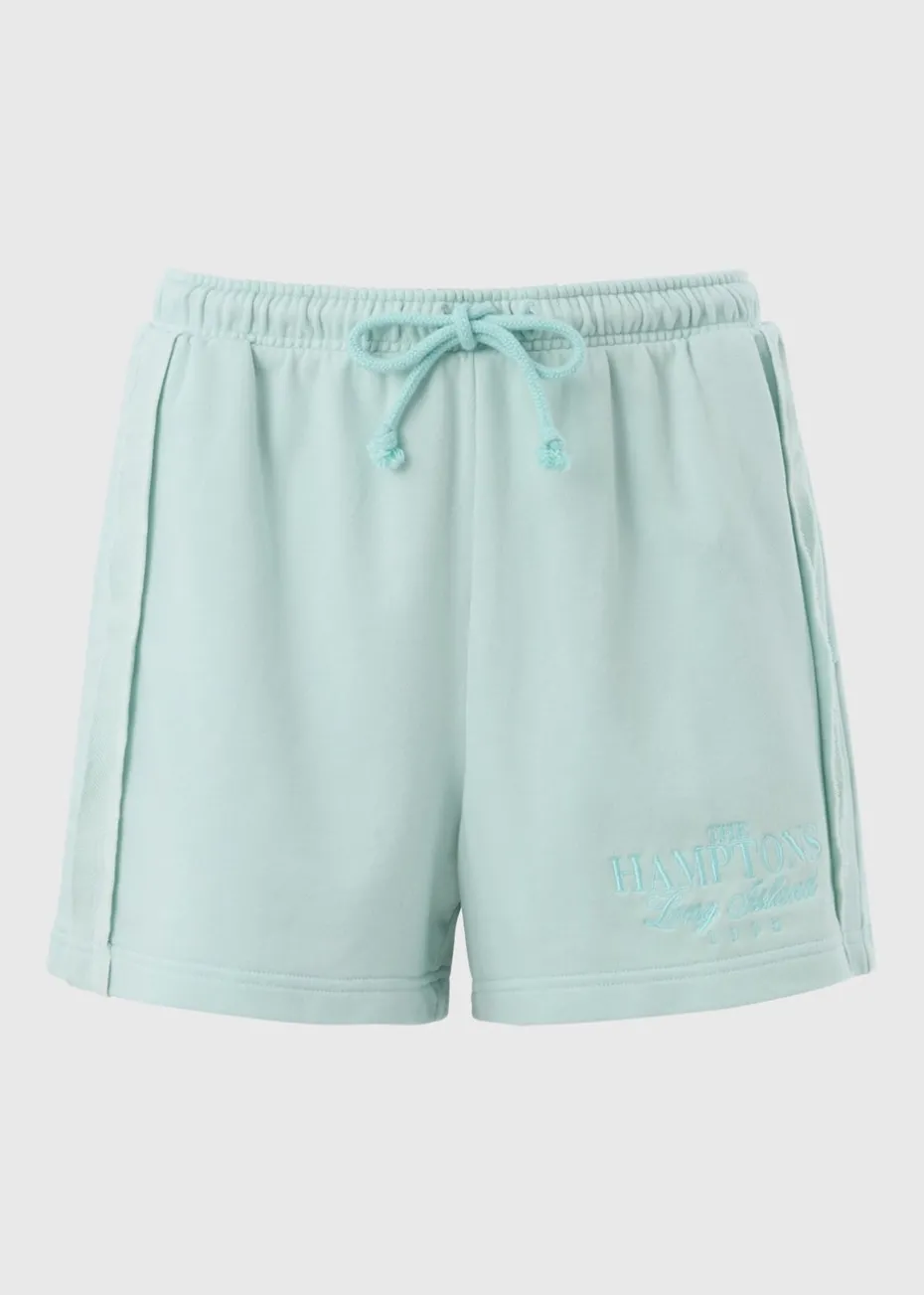 Green Acid Wash Co Ord Shorts