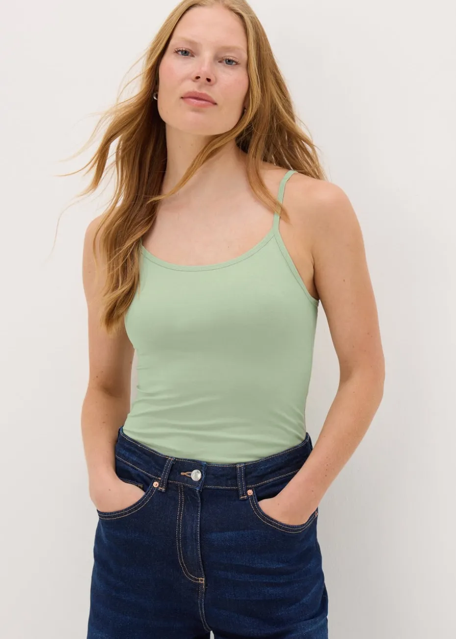 Green Cami Top