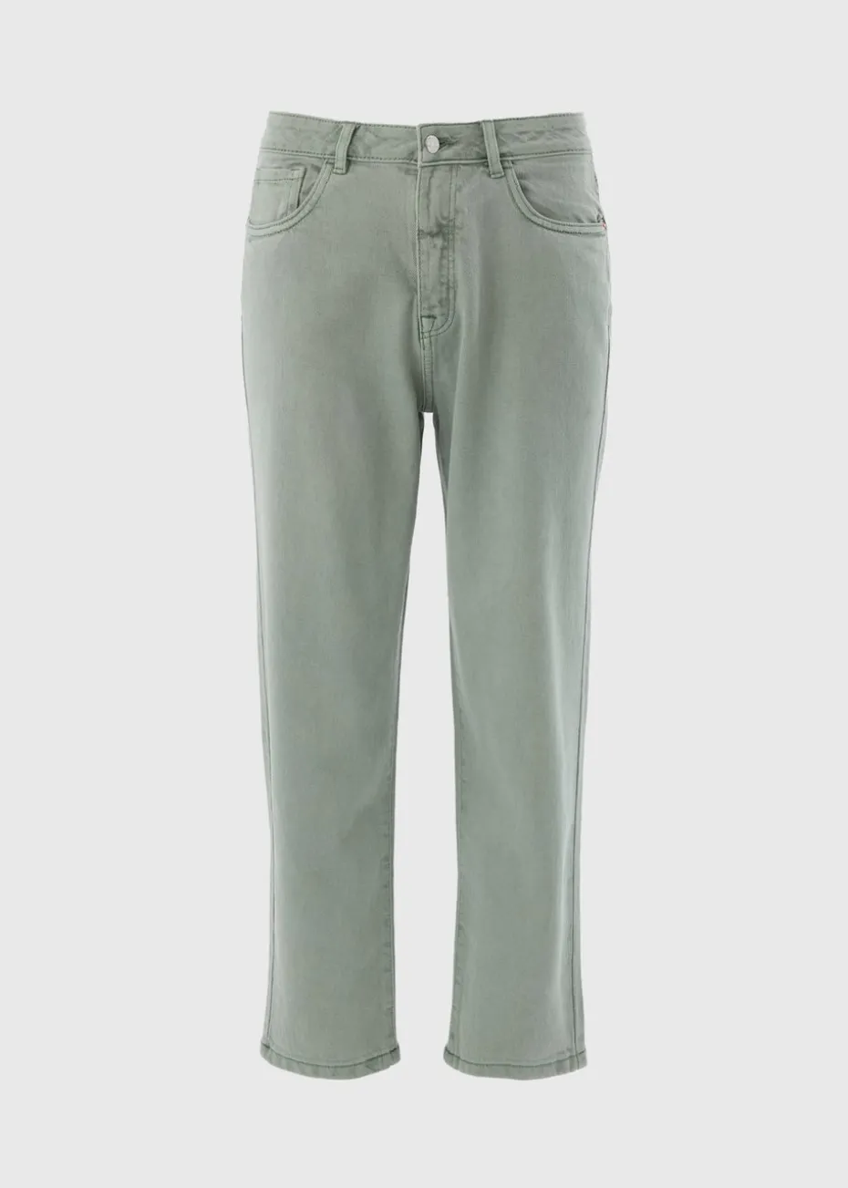 Green Mom Jeans