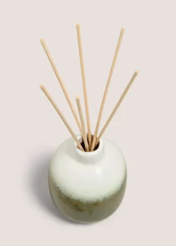 Green Reactive Glaze Candle