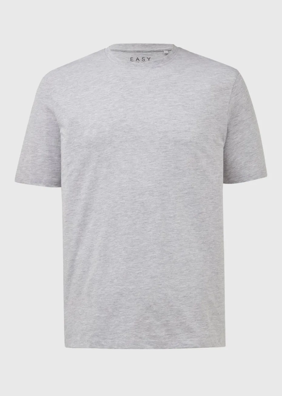 Grey Essential Crew Neck T-Shirt