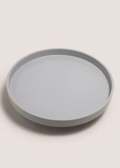Grey Footed Tray