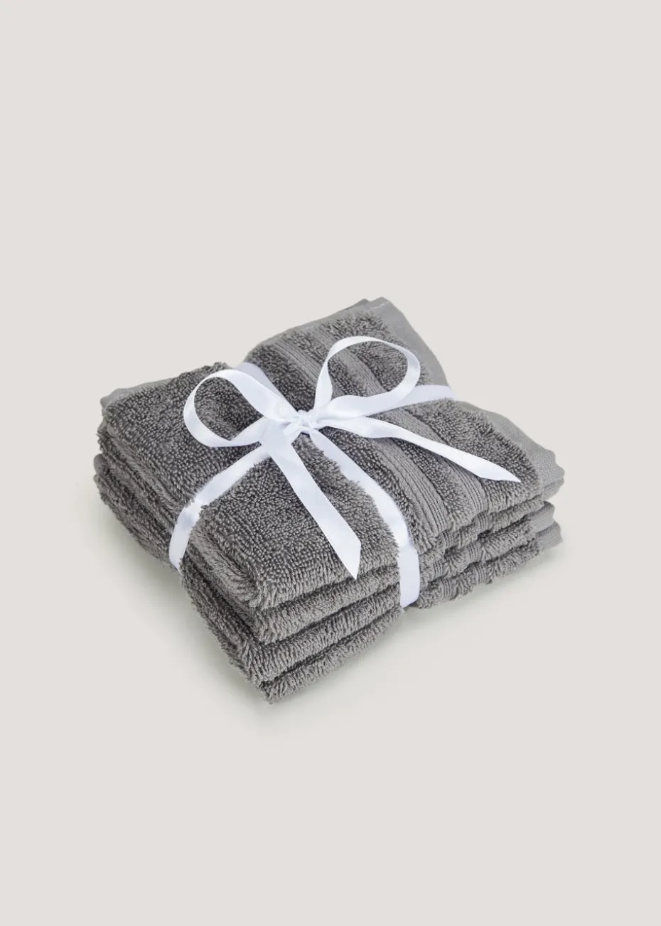 Grey Heart Laundry Basket