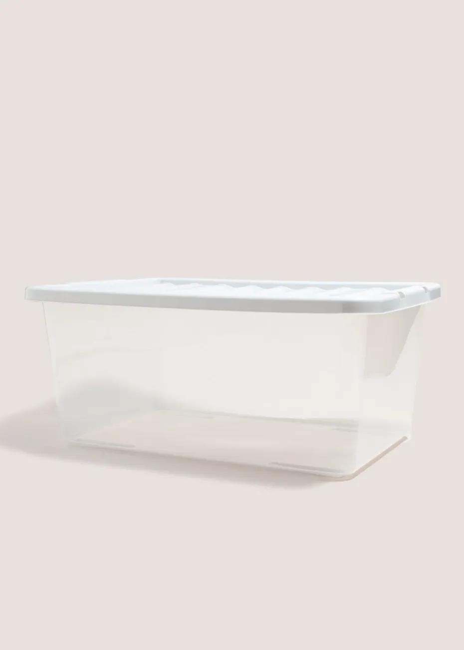 Grey Lid Storage Box (45 Litres)