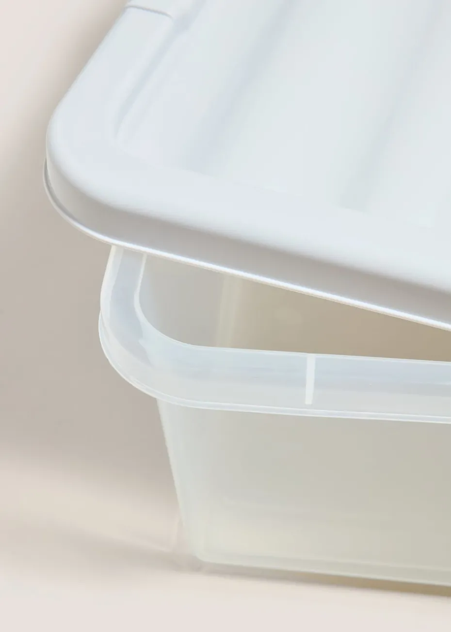 Grey Lid Under Bed Storage Box (42 Litres)